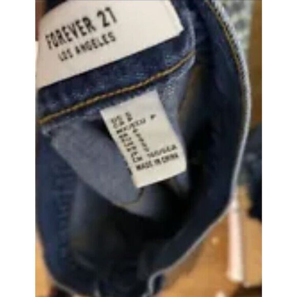 Forever 21 Women's Size‎ Small Denim Button Front Jean Skirt - Picture 5 of 6